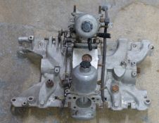 Rover V8 inlet manifold and SU carburettors
