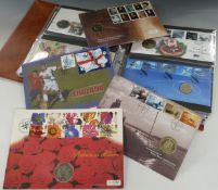 An album of forty six GB coin / stamp covers
