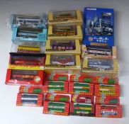 Twenty Corgi and Hong Kong Tram 1:76 diecast model vehicles, all relating to Hong Kong public