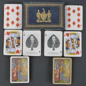 Worshipful Company of Makers of Playing Cards double pack of WW1 interest playing cards, 1917, in