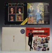 Approximately 50 albums including Abba, Blondie, Elvis Presley, Elton John, Brenda Lee, the