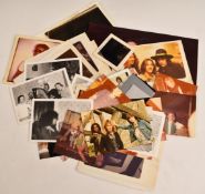 A collection of personal photographs including Rat Scabies, Martin Glover (Youth), Jazz, Paul and