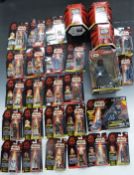 Twenty-three Star Wars Episode I carded action figures with Comm Talk chip by Hasbro, Darth Maul,