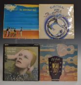 Approximately 50 albums including Camel, Boomtown Rats, Blondie, Black Sabbath, Rainbow, Police,