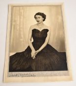 Dorothy Wilding (1893-1976) black and white photographic portrait of Queen Elizabeth II as a young