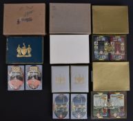 Eight packs of Worshipful Company of Makers of Playing Cards playing cards, comprising four double