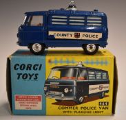 Corgi Toys diecast model Commer Police Van with Flashing Light, 464, in original box.