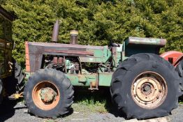 Oliver 2150 tractor with turbocharged 6 cylinder engine, 2500 hours recorded, engine runs 10%+VAT