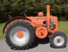 Field Marshall series 3A single cylinder diesel tractor, registration number XFO 243, with V5c,