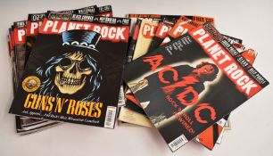 Planet Rock magazine issues 1-14 inclusive and issue 1 of Blues Magazine