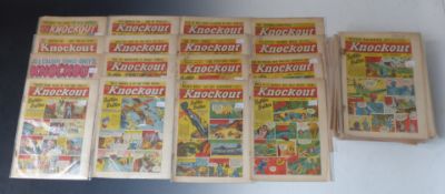 Eighty-two Knockout comics dating from 1960-1962 and 1971-1973.