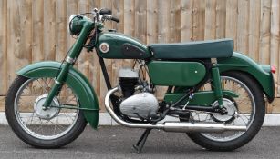 1965 Francis Barnett motorcycle, non transferable registration number USY 499, with V5c, vendor