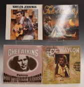 Approximately 50 albums, mostly Country including Waylon Jennings