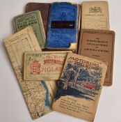 A quantity of maps and local guides to include vintage car and cycling examples, London and