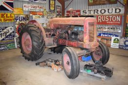 David Brown 50D tractor, with 6 cylinder diesel engine, with new boxed pistons and liners 10%+VAT