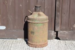 Vintage Castrol or similar oil can  PLEASE NOTE this lot is located at and will be sold from