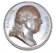 Order of Fidelity bronze medal Louis XVIII by Andrieu, created by Royal Ordnance Gaurde Nationale De