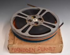 Two spools of 'Forbidden Planet' science fiction film (one of the first cult science fiction films