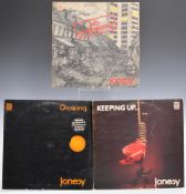 Jonesy - Three albums including No Alternative (DNLS 3042), Keeping Up (DNLS 3048), and Growing (