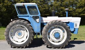 Ford Roadless 115 tractor with Duncan cab, registration number JDS 202J with V5c, runs and drives,