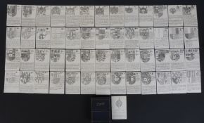 Worshipful Company of Makers of Playing Cards pack of playing cards, 1888 reproduction of Heraldic