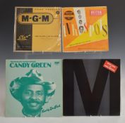 Approximately 50 albums of mixed genres including Blues