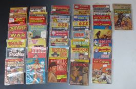 Forty-three Picture Library books including Western and TV related, Cowboy Picture Library etc.
