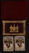 Eight packs of Worshipful Company of Makers of Playing Cards playing cards, comprising 1935, 1936,