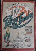 Poker Smoke and other things, designed by W.M.Rhoads, 1907 Reilly & Britton Co., playing card and