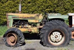 Oliver 1850 tractor, 1777 hours recorded, engine runs 10%+VAT buyer's premium on this lot PLEASE