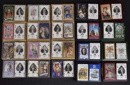 Forty packs of Worshipful Company of Makers of Playing Cards playing cards, comprising twenty double