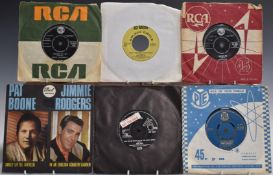 Approximately 275 singles, mostly Rock n Roll and 1960s