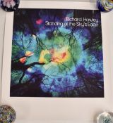 Richard Hawley promotional poster on photo paper for album Standing At The Sky's Edge, 2012,