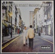 Oasis - (What's the Story) Morning Glory (CRELP189) records, inners and cover appear EX