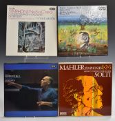 Classical - 16 Decca box sets including Mahler (SET385-6, 471-2, 518-9, 7BB173/177, 7BB183/187,