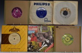 Approximately 230 singles of mixed genres