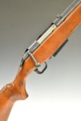 Mossberg & Sons 12 bore bolt-action shotgun with semi-pistol grip, two-shot magazine, adjustable