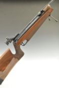 Walther LGR .177 target air rifle with shaped grip, adjustable hair trigger, bi-pod and adjustable