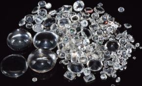 A collection of loose paste