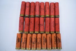 Twenty-five Eley Mk.1 and Mk.2 bird scaring cartridges.  PLEASE NOTE THAT A VALID RELEVANT