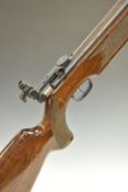 Weihrauch HW55 .177 air rifle with chequered semi-pistol grip, adjustable trigger, raised cheek