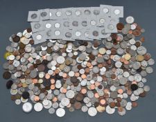 A large collection of mixed coinage, largely UK George III onwards and Canada includes, 'Loonie' war