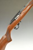 Ruger Model 10/22 .22 semi-automatic rifle with chequered semi-pistol grip and forend, sling