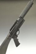 Remington 597 VTR .22RF semi-automatic rifle with pistol grip, magazine, sling suspension mounts and