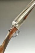 McGregor of Perth 12 bore side by side ejector shotgun with fine scrolling engraving to the named