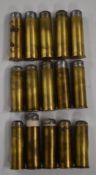 Fifteen .577 Snider rifle cartridges  PLEASE NOTE THAT A VALID RELEVANT FIREARMS/SHOTGUN CERTIFICATE