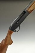 Benelli M1 Super 90 12 bore semi-automatic shotgun with chequered semi-pistol grip and forend, sling