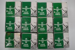 Three-hundred Gamebore Clear Pigeon 12 bore shotgun cartridges, all in original boxes.  PLEASE
