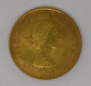 1958 Elizabeth II gold full sovereign