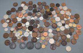 A collection of coinage including Jersey, Guernsey, Isle of Man, Irish Free State, East India